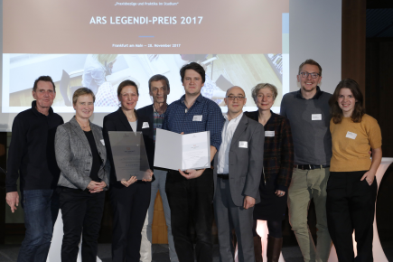 Auszeichnung mit Ars legendi-Preis 2017