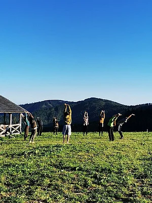 Student excursion to Romania