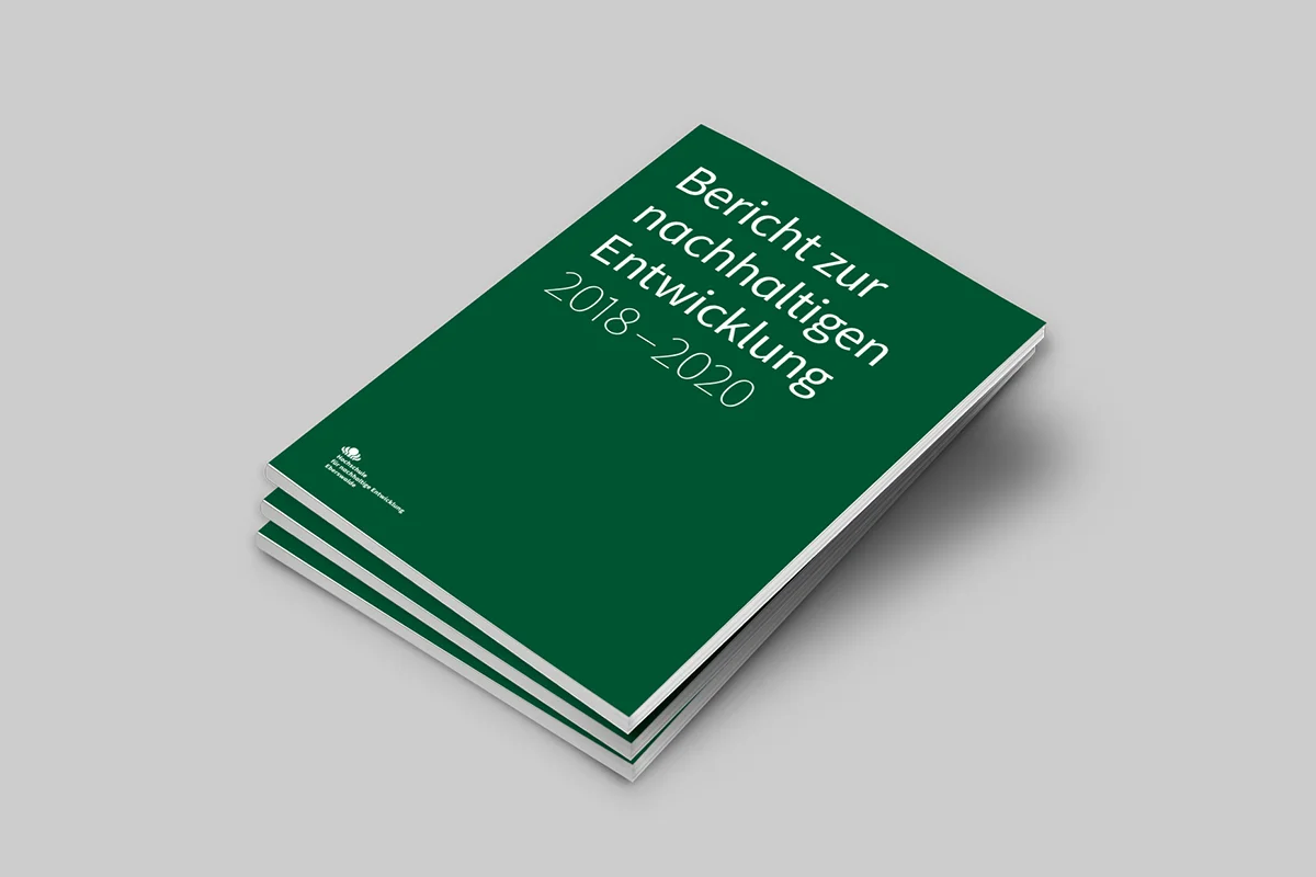 HNEE Nachhaltigkeitsbericht Titelbild Titelbild HNEE Nachhaltigkeitsbericht