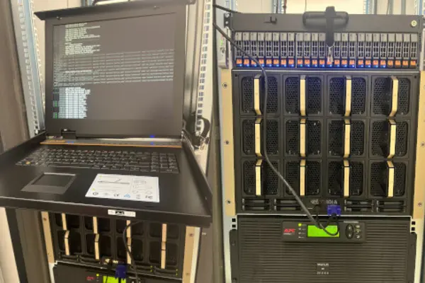 Console, Storage and DGX H100 Console, Storage and DGX H100