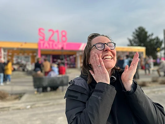 Frauenstreik in Eberswalde C