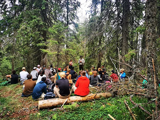 Student excursion to Romania