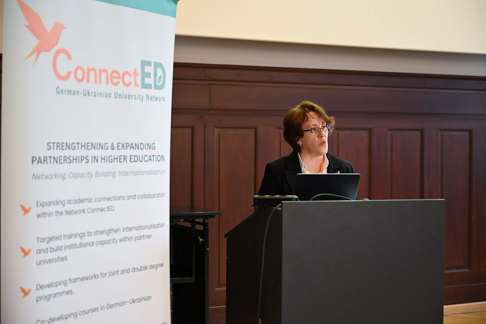 Nataliia Chernopashchenko (Counsellor of the Embassy of Ukraine in the Federal Republic of Germany)