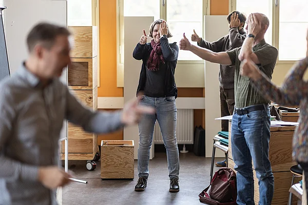 Workshops zu verschiedenen Themen - hier Augengesundheit - bestimmten den Tag. Workshops zu verschiedenen Themen