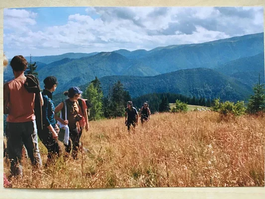 Student excursion to Romania