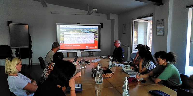 at headquarters of the BR Schorfheide-Chorin