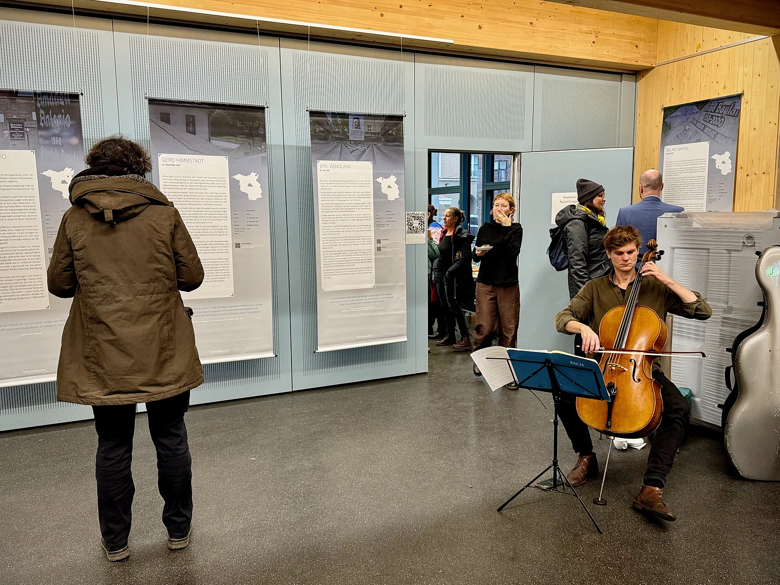Exhibition opening [KEIN SCHÖNER LAND] - Victims of right-wing violence in Brandenburg