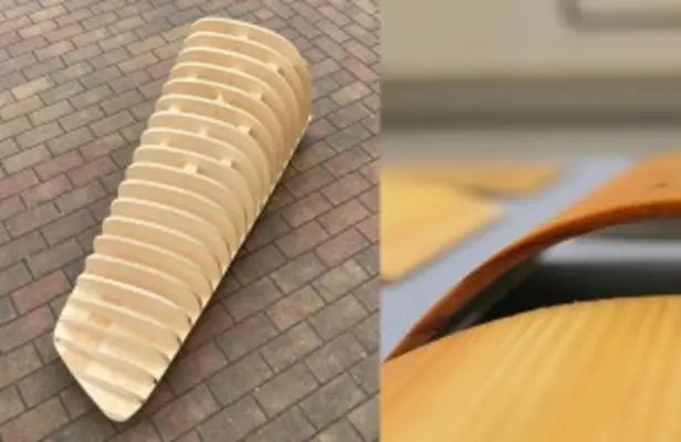 Boote aus biobasierten Materialien Ein Prototyp aus Holz