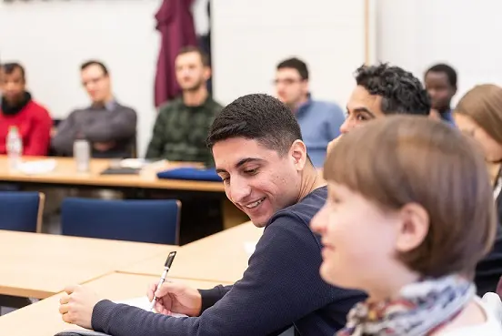 Workshop im Career Service Internationale Studierende arbeiten zusammen in einem Workshop