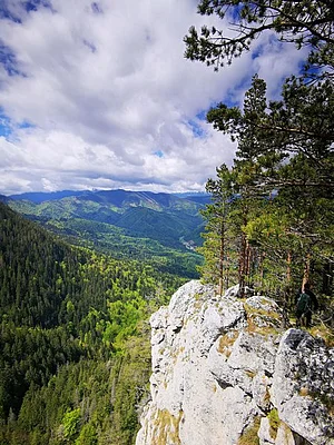 Piatra Craiului Towards Făgăraș Mountains