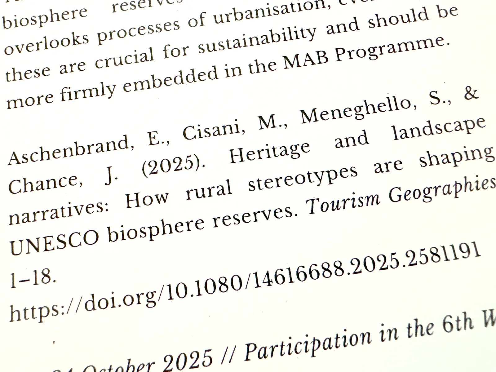 Publication on landscape narratives