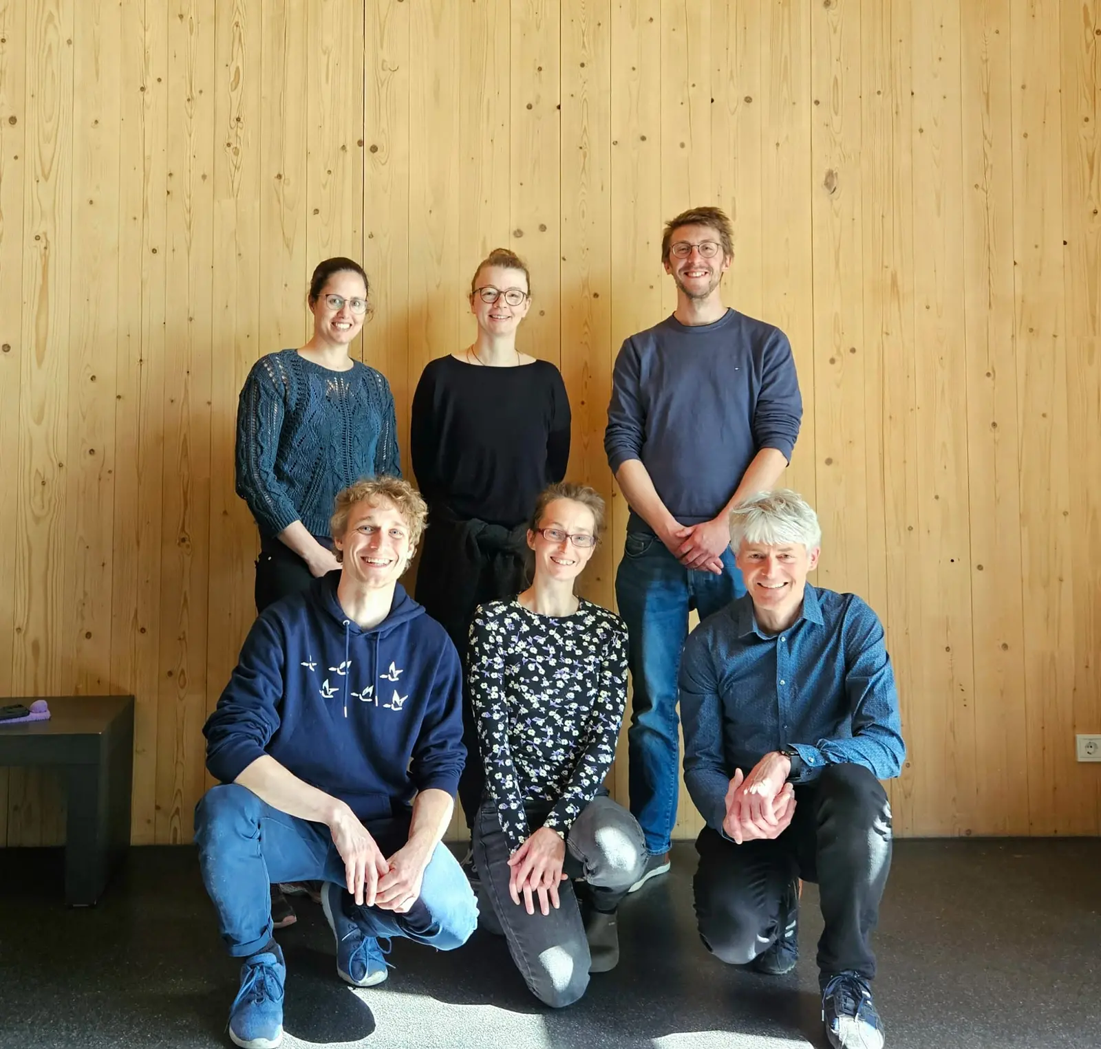 Fachgruppe ökologische Tierhaltung Die Mitglieder der Fachgruppe Ökologische Tierhaltung posierten für ein Gruppenfoto.