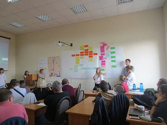 Final presentations of results by students