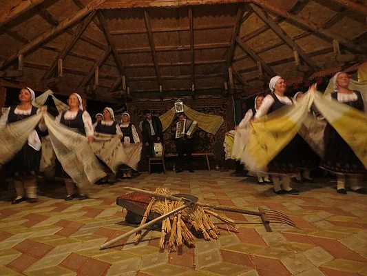 Folklore night in Valeni eco-pension