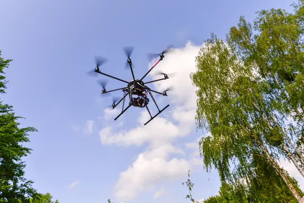Dronenflug Dronenflug