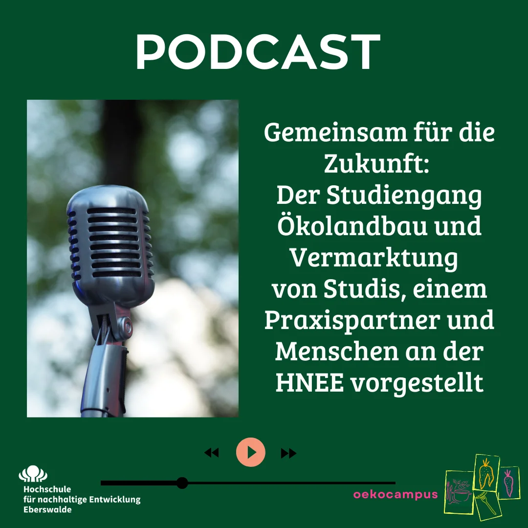 Podcast Ökolandbau studieren