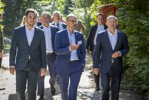 Bundeskanzler besucht HNEE Bundeskanzler besucht HNEE