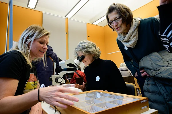 ZALF was represented with the mosquito atlas and offered the opportunity to use scientific instruments.