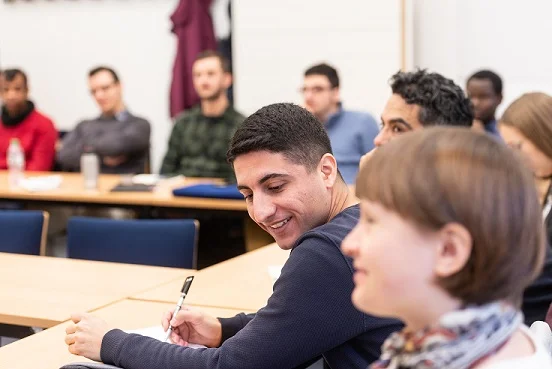 Workshop im Career Service Internationale Studierende arbeiten zusammen in einem Workshop