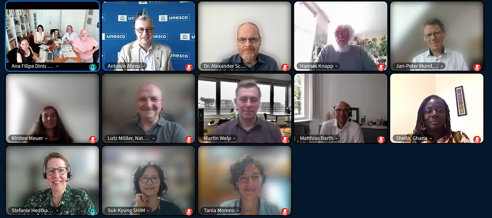 Zweite Sitzung des BRI Governing Board