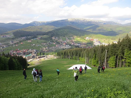  Bukovel ski resort, Ukraine - Overview