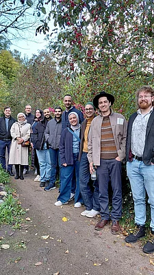 October 2026 – AASTMT Members and BRI staff in the forest in Eberswalde
