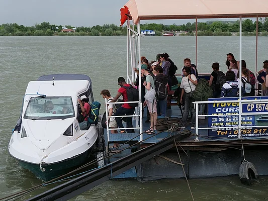 Boarding in Tulcea